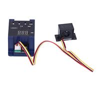 HUSHUI Digital Display Ammeter with Overload Protection for Real-Time Current Monitoring DC8-35V Sensor 1 Unit