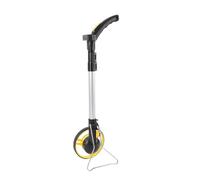 HUSHUI Digital Display Distance Measuring Wheel 99999.9M/FT Folding Hand Push Roller Rangefinder with 5M Tape Measure