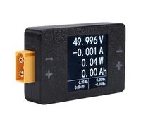 HUSHUI Digital Power Meter, 8V to 150V 25A Battery Voltage Capacity Tester with XT60 Interface and Bidirectional Current Detection, for RC LIPO Battery Chargers and Electrical Systems