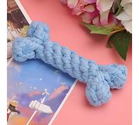 HUSHUI Dog Cotton Rope Toy Cartoon Animal Design for Chewing and Grinding Teeth 1Pc Quality Pure Manual Weaving Size 21x8x5cm (#12)