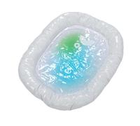 HUSHUI Dog Gel Cooling Bed Portable with Ice Crystal Design, Washable for Summer Comfort, Keep Your Dog Cool (S)