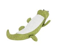 HUSHUI Dog Toys Plush Shape Bite Resistant for Small Dogs 30x17cm Plush Material (Green)