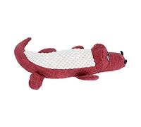 HUSHUI Dog Toys Plush Shape Bite Resistant for Small Dogs 30x17cm Plush Material (Red)