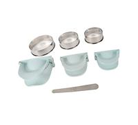HUSHUI Dumpling Maker Multifunctional DIY Tool for Making Dumplings Wontons Rolls and More for Families Parties and Restaurants - Durable ABS Material (Type B)