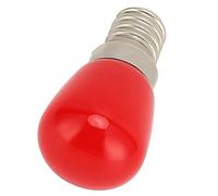HUSHUI E14 LED Home Lighting 350LM 3W Bulb for Wall Lamp Ceiling Lamp Table Light Glass+Aluminum (Red)