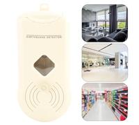 HUSHUI Earthquake Detector Adjustable Sensitivity Early Warning Alarm for Home Security White ABS 1x Unit