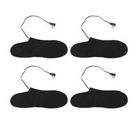 HUSHUI Electric Heated Insoles, USB Rechargeable Foot Warmers with Ultra Thin Heating Elements, for Men Women Running Hiking Outdoor Activities