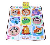 HUSHUI Electronic Dance Pad Safe Soft Non Slip Light Up Dance Mat for Kids Aged 7 and Above 82x65cm
