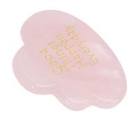 HUSHUI Engraved Inspirational Crystal Stone, Motivational Rose Quartz with Accurate Engravings for Gifting Decoration Living Room Bathroom