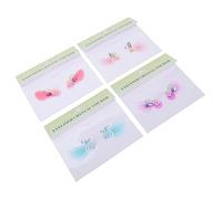 HUSHUI Eye Jewels Stick On Glitter, Acrylic Wing Face Decals with Dazzling Rhinestones, for Stage Party Festival Makeup