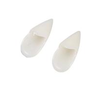 HUSHUI Fangs Teeth Prop for Cosplay and Halloween, Safe Lifelike Horror False Teeth, Comfortable Design, 1 Pair ABS 1.9cm