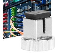 HUSHUI Fiber Optic Power Meter SC Adapter Durable Metal Coupler for Fiber Testing 1 Unit