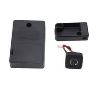 HUSHUI Fingerprint Cabinet Lock Smart Biometric Keyless Electric Lock for Home Office Safe Storage ABS Zinc Alloy 20 User Capacity