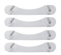 HUSHUI Floating Hat Rack Stable Space Saving Acrylic Wall Mounted Hat Organizer for Baseball Caps
