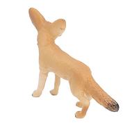 HUSHUI Fox Figurines Toy Cute Big-Eared Realistic Educational Model for Children Gift PVC 6.3cm X 3.9cm X 2.3cm