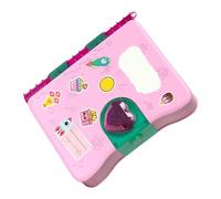 HUSHUI Girl Magical Surprise Book for Imaginative Play - Fun Stationery & Magical Props - Durable Plastic - 1 Unit (Pink)