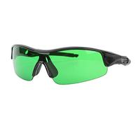 HUSHUI Grow Room Glasses UV Protective Goggles with Better Filter Safe for Eyes for Grow Room Plant House Greenhouse PC 1 Unit (Green)