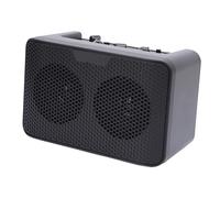 HUSHUI Guitar Amp Portable Bluetooth Mini Amplifier with Delay Effects for Musicians on the Go Durable ABS Design