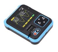 HUSHUI Handheld Portable Digital Oscilloscope with Powerful Transistor Checker and Tester for Electronics Projects 2.4" TFT Screen (High Configuration)