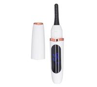 HUSHUI Heated Eyelash Curlers USB Rechargeable Quick Heating Electric Lash Curler for Daily Use Portable Compact Design