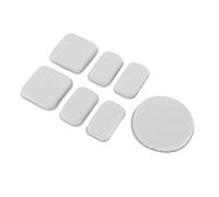 HUSHUI Helmet Padding Kit, 7PCS EVA Foam Protective Lining Pads with 24 Hook and Loop Stickers, for MT ACH MICH IBH AF PASGT Motorcycle Bike Cycling Helmets (Gray)