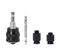 HUSHUI Hole Saw Arbor Quick Change Mandrel for Efficient Woodworking Projects Durable Construction 1 Piece