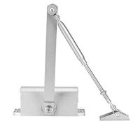 HUSHUI Home Adjustable Automatic Door Closer with Hydraulic Design for Smooth Operation and Enhanced Security 14.2x6.5x6cm