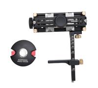 HUSHUI Honing Guide Tool Adjustable Versatile Chisel Sharpening Jig for Woodworking Aluminum Construction 1 Set