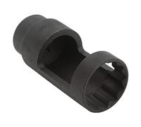 HUSHUI Injector Socket 27mm Chrome Vanadium Steel Tool for Engine Maintenance and Repair, 1/2in Drive, Replacement for,