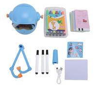 HUSHUI Interactive Drawing Robot Toy, Educational Smart Auto Painting Robot with 100 Word Cards 12 Color Pens, Ideal for Kids
