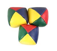 HUSHUI Juggling Balls Soft PU Leather Baby Toy Balls Set for Beginners Learning 3Pcs 5cm