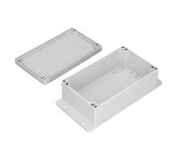 HUSHUI Junction Box ABS Power Enclosure Case for Outdoor Electrical Connections 75 X 120 X 200mm
