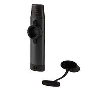 HUSHUI Kazoo Musical Instrument Professional Adjustable Tone for Kids Portable Aluminum 1 Unit (Black)