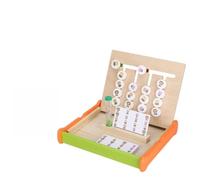 HUSHUI Kid Color Animal Matching Game Educational Toy for Logical Reasoning Skills Development Wooden for Ages 3-6
