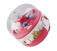 HUSHUI Kids Mini Doll Grabber Machine, Exciting Dinosaur Themed Toy for Skill Improvement, Fun for Parties and Family Activities, Plastic, 1 Unit (Red)