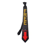 HUSHUI LED Tie Light Up Necktie with Voice Activation for Party Hosts Cosplay Costume Lightweight Breathable Design