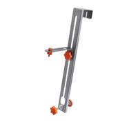HUSHUI Leveling Tool Wall Mount Bracket with HD Scale for Accurate Measurements in Construction Projects Carbon Steel 450mm