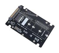 HUSHUI M.2 to U.2 SSD Adapter Rapid 64Gbps NVMe Support for 2230 2242 2260 2280 Form Factors Durable PCB