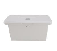 HUSHUI Marine Boat Storage Compartment Lockable ABS Plastic Glove Box with Double Cup Holder for Boats and Yachts (B)