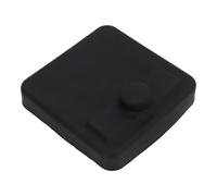 HUSHUI Marine Radio Cover, 110 x 110mm UV Resistant Rubber Boat Dash Radio Protector Shield with Quick Installation, for Marine Radio MP5 Instrument