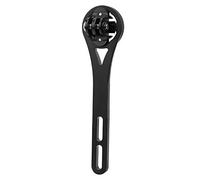 HUSHUI Metal Computer Mount Bracket, Durable Aluminum Alloy, Easy Installation for Cycling, Black, 143mm Length, 1 Unit (#2)