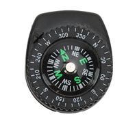 HUSHUI Mini Wristband Compass Portable Diving Compass for Camping and Emergency Navigation Tool Black 1.2x1.0in