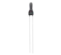 HUSHUI Moisture Tester with Voice Function High Accuracy 600MM Probe for Various Grains Including Rice and Wheat ABS Material