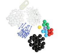 HUSHUI Molecular Model Kit Organic Chemistry Set Educational Tool for Laboratory Teaching Plastic Bright Colors