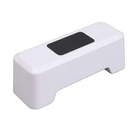 HUSHUI Motion Sensor Automatic Toilet Flusher Touchless Design for Home and Public Use ABS White 5"