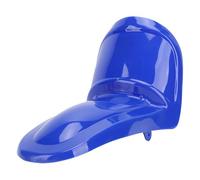 HUSHUI Motorcycle Front Mud Guard, Shockproof ABS Plastic Mud Flap Cover for PW50 PY50 Y-Zinger, with Easy Installation and Enhanced Driving Safety, Fits 1998 to 2024 Models (Blue)