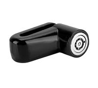 HUSHUI Motorcycle Heavy Duty Metal Disc Brake Lock Deter Thieves for Motorbike ABS+Metal Red (Black)