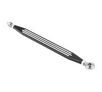 HUSHUI Motorcycle Shift Linkage Rod Sturdy Replacement for 1980-2018 Models Black Metal 32.3cm (Black)