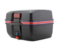HUSHUI Motorcycle Tail Trunk Scratch Resistant Rear Top Box for Electric Vehicle Scooter, Ergonomic Design, Sturdy PP Material, 35 X 24.5 X 27cm