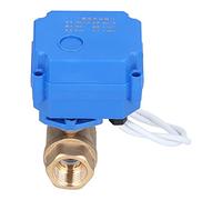 HUSHUI Motorized Brass Electric Ball Valve DN15 1/2in Energy-Saving Switch for Home Automation Applications